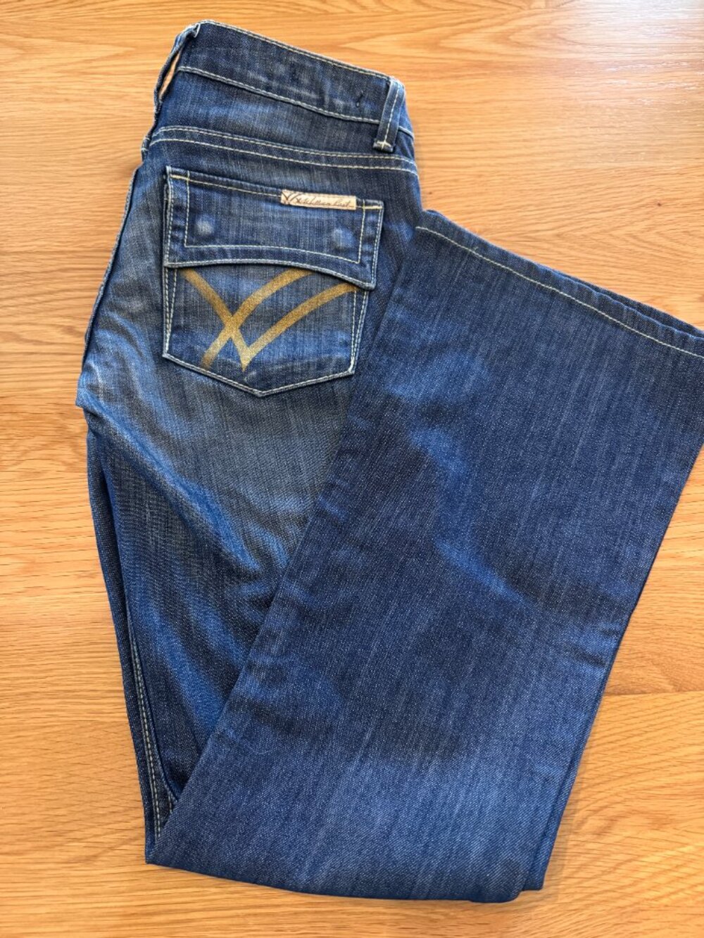 William Rast Denim Jeans Size 25 Belle Flare Low Rise